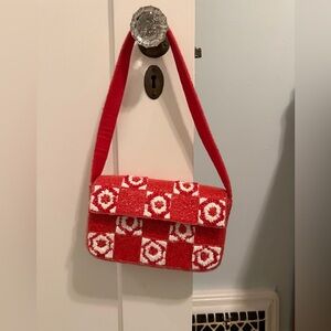 Anthropologie beaded handbag